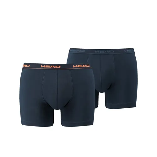 Head Herren Boxer Short Unterhose L Peaccat / Orange