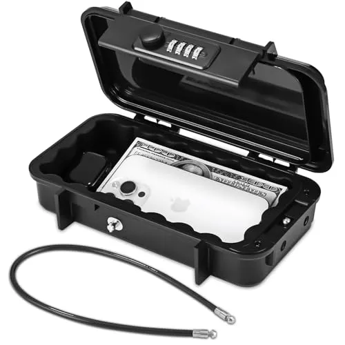 Tragbare Wasserdichte Sicherheitsbox mit Zahlencode