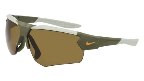 Produktbild NIKE Brille Größe 71 mm Matte Medium Olive, Terrain, Eye SIZE: 71 BRIDGE: 09 Horizontal MEASUREMENT: 71 Vertical MEASUREMENT: 46 9