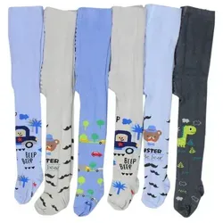 TupTam Strickstrumpfhose 6er Pack für Baby Jungen von TupTam