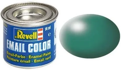 REVELL - Satinierte grüne Emaillefarbe 14ml - - REV32365