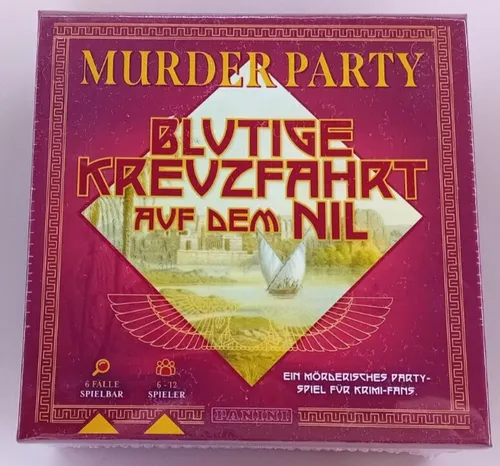 Panini - Murder Party: Blutige Kreuzfahrt auf dem Nil - Party-Spiel - NEU & OVP