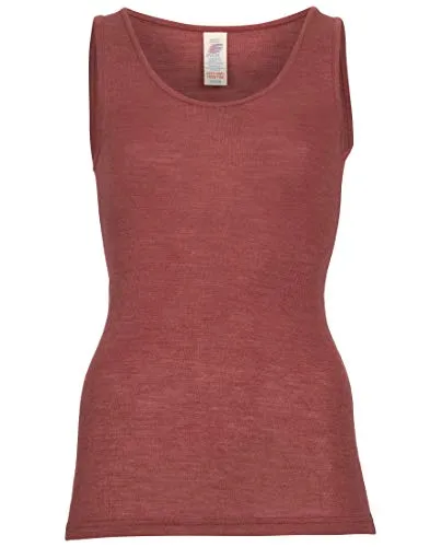 Engel - Damen Trägerhemd - Merinounterwäsche Gr 34/36 rot - Bequemes Trägerhemd in Rot, ideal für Alltag und Outdoor-Aktivitäten. Mulesing-freies Material aus 70% Wolle und 30% Seide sorgt für hohen Tragekomfort. Jetzt im Online-Shop von Bergfreunde.de entdecken!
