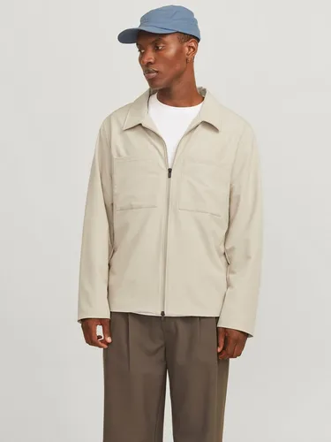 JACK & JONES JJEJAXON Shacket SN - Stylische Kurzjacke für Herren von JACK & JONES, perfekt für lässige Outfits und den täglichen Gebrauch.