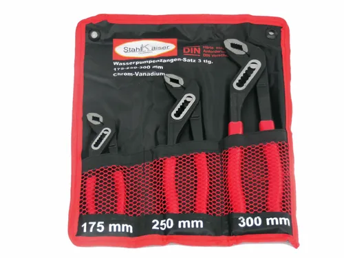 tlg Wasserpumpenzangen Set Zangen Rohrzange Zange Wasserpumpenzange Satz 13591 3