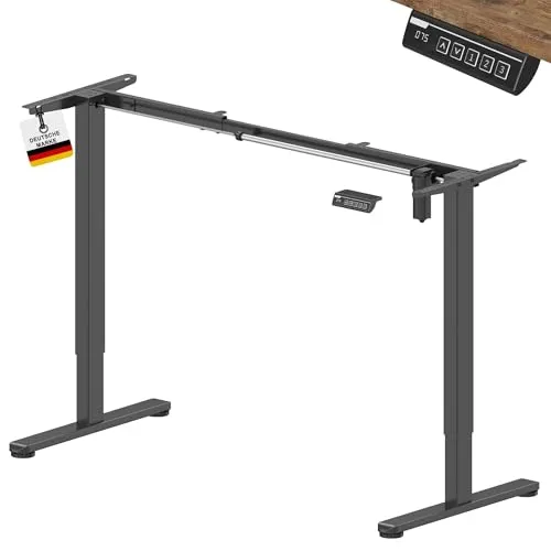 ALBATROS UP30 Gestell für Schreibtisch in schwarz von ALBATROS