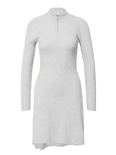ONLY Maxikleid ONLDEE HAZEL L/S ZIP DRESS CC KNT grau M - Elegantes Maxikleid in Grau, aus 80% Viskose für hohen Tragekomfort, ideal für besondere Anlässe oder den Alltag.