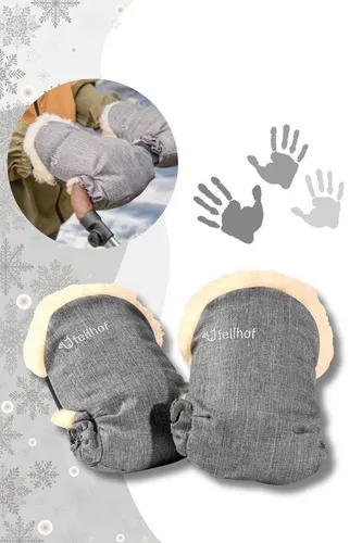 Fellhof® Kinderwagen Handwärmer UNI von Fellhof