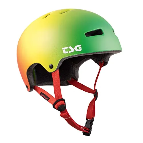 TSG Superlight Bowl Helm für Erwachsene, Unisex, Rasta, L