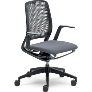 Sedus se:motion Bürostuhl, ergonomisch und dynamisch - Bürostuhl mit einzigartiger Struktur, die sich der natürlichen Bewegung anpasst und ergonomischen Sitzkomfort ohne Einstellungsaufwand bietet. Ideal für moderne Büros.