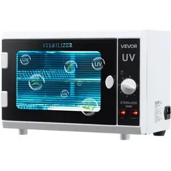 VEVOR UV Sterilisator für Nagelwerkzeuge 12L 12W - Medizinischer Bedarf mit Hochleistungs-UV-Lampe für effektive Sterilisation, flexibles Zeitmanagement von 5–60 Minuten und mehrfacher Sicherheitsschutz.