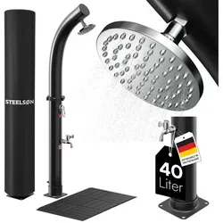 Mobile Toiletten & Duschen Schwarz von STEELSØN