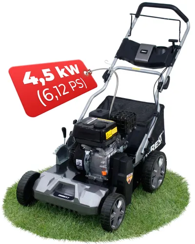 Onbest Benzin-Vertikutierer S4544, 2in1 mit 6 Stufen von ONBEST