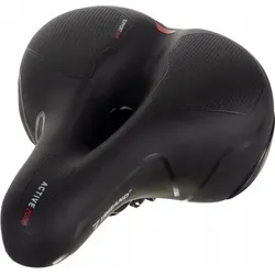 Trizand 20987 Schaumstoff-Fahrradsattel - Schwarz