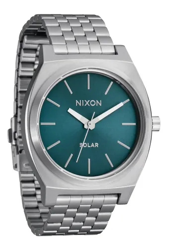 Nixon Herren Analog Quarz Uhr A1369-5161-00 - Armbanduhren für Herren, elegante Edelstahl-Uhr mit Wasserdichtigkeit bis 100m und modernem Design für jeden Anlass.