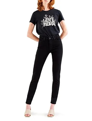 Levi's 310 Shaping Super Skinny Jeans - Damen Skinny-Jeans in Schwarz, perfekte Passform durch elastische Shaping-Qualität und 5-Pocket-Style, ideal für einen lässigen, eleganten Look.