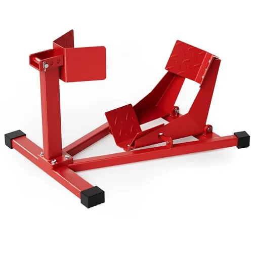 Motorradständer Vorderrad Schiene von JOYHUT - Robuster Montageständer für sicheres Abstellen und Transportieren Ihres Motorrads, ideal für Reparaturen und Wartung.