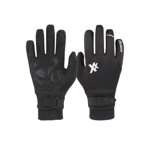 Kinetixx Fahrradhandschuhe Sportliche Winter-Radhandschuhe Laurin, KinetiXx (in schwarz oder gelb) Anatomische Passform, Grip, Atmungsaktiv, Kälteschutz, Winddicht