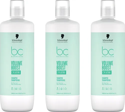 BC Bonacure Volume Boost Shampoo 3x1000 ml