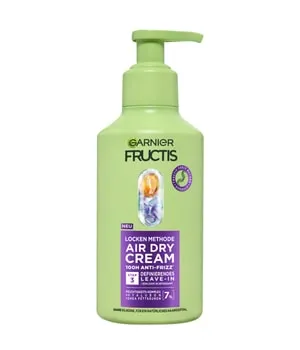 GARNIER Fructis Locken Methode Air Dry Cream Haarmaske 260 ml - Die Fructis Locken Methode Air Dry Cream ist ideal für alle Lockentypen. Mit einem speziellen Feuchtigkeits-Komplex sorgt sie für definierte Locken und bändigt Frizz, ohne die Haare zu beschweren.