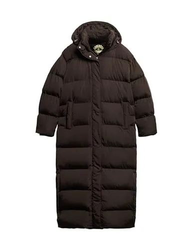 Superdry Damen Maxi Hooded Puffer Coat von Superdry