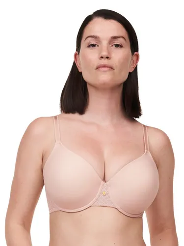 Chantelle BH EasyFeel Norah Chic T-Shirt Bra Hellrosa B 80 Damen - Elegant und komfortabel – der Chantelle EasyFeel Norah Chic T-Shirt-BH mit glatten, vorgeformten Cups sorgt für eine unsichtbare Passform unter Kleidung. Verstellbare Träger und ein stabiler Unterbrustbund garantieren individuellen Halt.