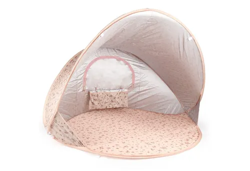 Strandmuschel mit UV-Schutz Dreamy Flowers - Spielware und stilvolle Pop-Up Strandmuschel mit UV-Schutz 40+, ideal für Strand, Garten oder Park. Schnell aufgebaut, stabil verankert und leicht zu transportieren.