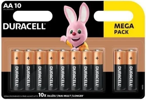 Duracell Basic 10 AA Batterien