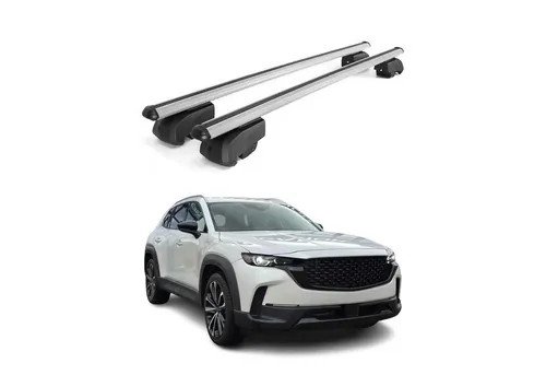 OMAC Dachträger Gepäckträger für Mazda CX-50 (2023-25) - Hochwertiger Aluminium-Dachträger mit aerodynamischem Design, abnehmbar und wasserdicht. Ideal für Fahrrad-, Ski- und Kajakträger, perfekt für jedes Abenteuer!