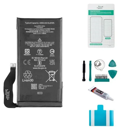 Google Pixel 7 Ersatzakku Reparaturset mit Werkzeug, 4270 mAh