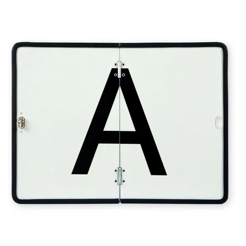 A-Tafel Abfallschild Abfalltafel Warntafel 400x300mm klappbar Kantenschutz