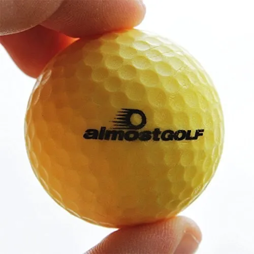 ALMOSTGOLF Golfbälle Crossgolf 10er Pack (gelb)