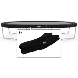 Berg Trampolin-Randabdeckung 520 cm oval schwarz - Trampolinrandabdeckungen, langlebige Federabdeckung für optimalen Schutz und Sicherheit beim Springen auf Ihrem Trampolin.