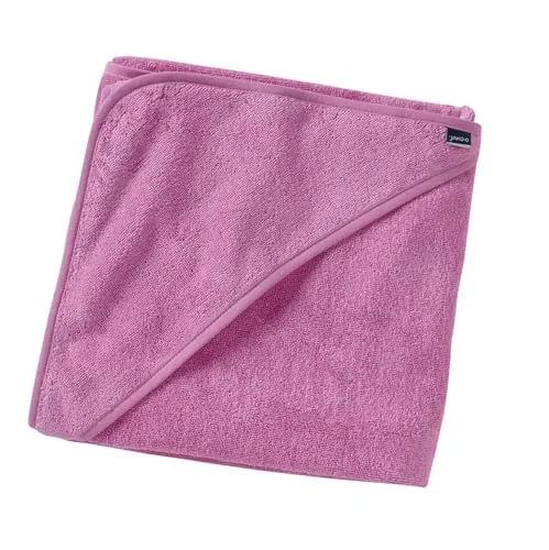JAKO-O Kapuzenhandtuch Baby 100x100cm pink in pink von JAKO-O