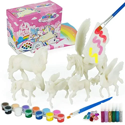 whatstem DIY Malerei Einhorn Kit für kreative Kinder