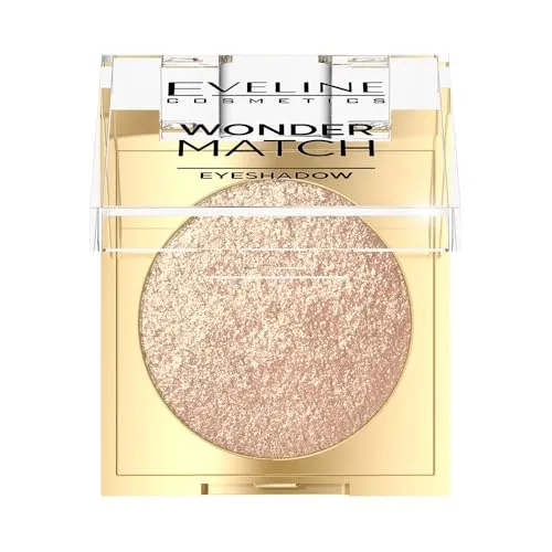 EVELINE Wonder Match Lidschatten 05 Golden Glow in gold von Eveline Cosmetics