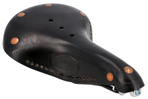 Gusti Leder Fahrradsattel Bernard H – Robuster Fahrradsattel für Cityräder - Fahrradsattel aus echtem Leder, ideal für Damen und Herren. Er bietet Komfort auf langen Strecken und ist wetterfest – der perfekte Begleiter für stilvolle Fahrradfahrer.