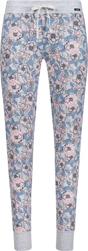 SKINY Damen Pyjamahose Night In Mix&Match - Bequeme lange Pyjamahose aus einem weichen Baumwoll-Elasthan-Gemisch, ideal für entspannte Nächte. Mit verstellbarem Bund und schmalem Beinverlauf für optimalen Tragekomfort.