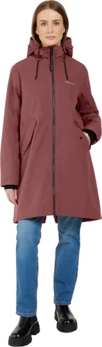 Didriksons 1913 Damen Winterparka Fia Rost 40 - Funktionsjacken mit Fishtail-Design, 2-Wege-Reißverschluss und zwei praktischen Fronttaschen für optimalen Komfort und Stil im Winter.