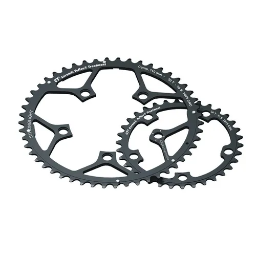 STRONGLIGHT 273527 Kettenblatt Type 110 C - 53 Zähne - Kettenblatt für 10-fach Systeme, aus robustem Aluminium, ideal für präzise Schaltvorgänge und optimale Leistung beim Radfahren.