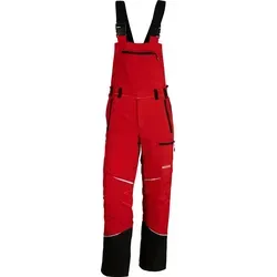 KOX Schnittschutz Latzhose Mistral 3.0 Rot/Gelb Größe 64 in gelb von KOX