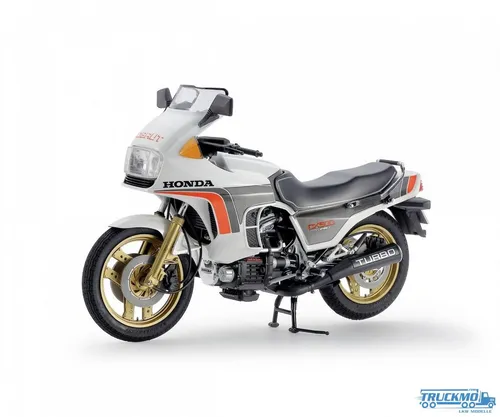 Tamiya Honda CX500 Turbo 300014016 - Modellbausatz - Sonstige, 1:12 Motorrad-Modellbausatz, ideal für Modellbau-Enthusiasten, die Detailtreue und Fahrspaß schätzen.
