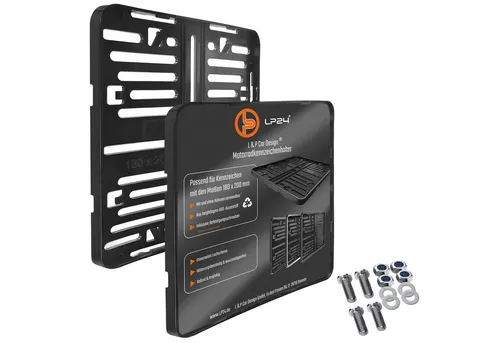 Kennzeichenhalterungen von L & P Car Design