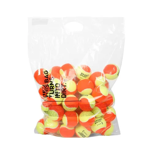 Racket Roots Tennisbälle Rr Stage 2 - 48er Polybag - Hochwertige Tennisbälle im 48er Beutel, ideal für Training und Wettkämpfe, sorgen für erstklassigen Spielspaß.