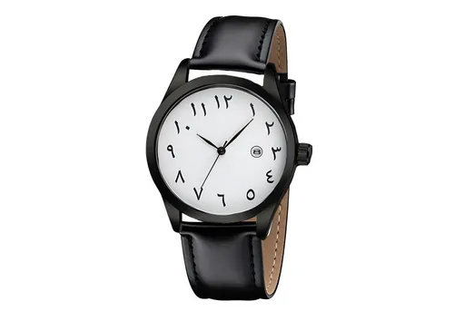 S&T Design Quarzuhr Herrenuhr mit Arabischen Zahlen - Elegante Herrenuhr mit hochwertigem Lederarmband und präzisem Quarzwerk. Ideal für Business und Freizeit. Spritzwassergeschützt bis 3BAR – perfekter Begleiter für jeden Tag!
