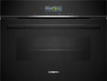CB774G1B1 Einbau-Kompaktbackofen 60 x 45 cm - Backofen in Schwarz mit Edelstahl, ausgestattet mit touchControl und activeClean für müheloses Reinigen und modernes Kochen.