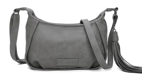 Fritzi aus Preußen Umhängetasche Vintage - Stylische Umhängetasche für jeden Anlass. Mit verstellbarem Schulterriemen und praktischem Zipperfach für optimale Organisation. Ideal für Stadtbummel oder Café-Besuche.