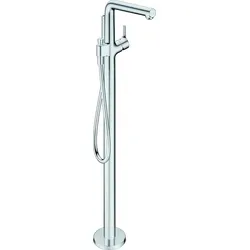 Hansgrohe Talis S Einhebel-Wannenmischer - Chrom - Bodenstehende Armatur mit elegantem Design, ideal für stilvolle Badezimmer und einfache Handhabung.