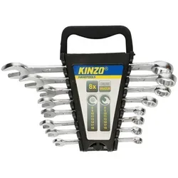 Kinzo 8-tlg. Maulschlüssel-Set Kombi von Kinzo