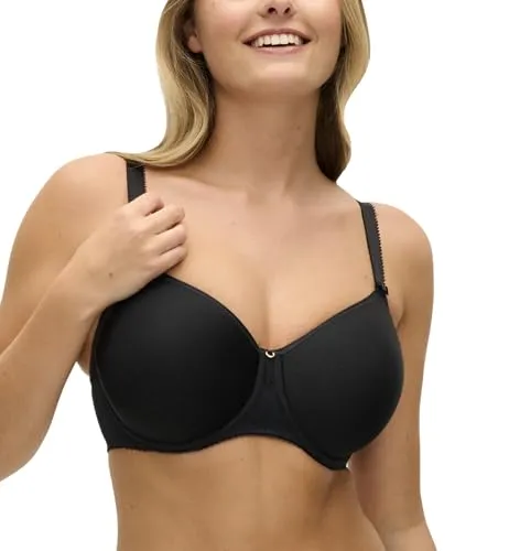 Fantasie BH Rebecca Essentials UW Moulded Spacer Bra Schwarz J 80 Damen - Funktionsunterwäsche für Damen – Atmungsaktiver Spacer-BH mit optimalem Tragekomfort und elegantem Design, speziell für größere Oberweiten entwickelt.